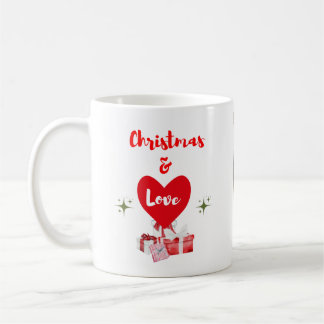 Taza De Café Sharing Christmas Love Photo Customizable Mug 
