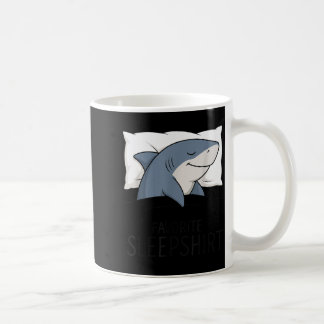 Taza De Café Shark Favorite Sleepshirt Sleeng Pajamas Boys Girl