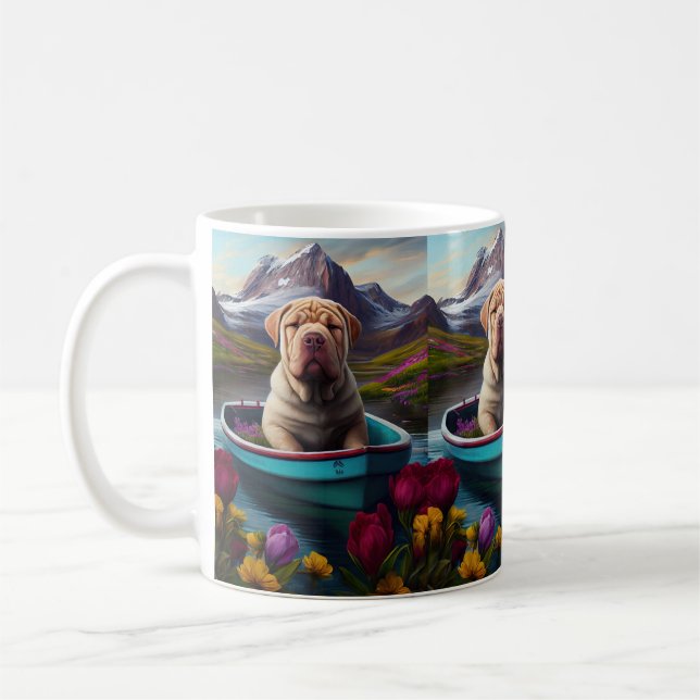 Taza De Café Sharpei en un pádel: una aventura escénica (Izquierda)