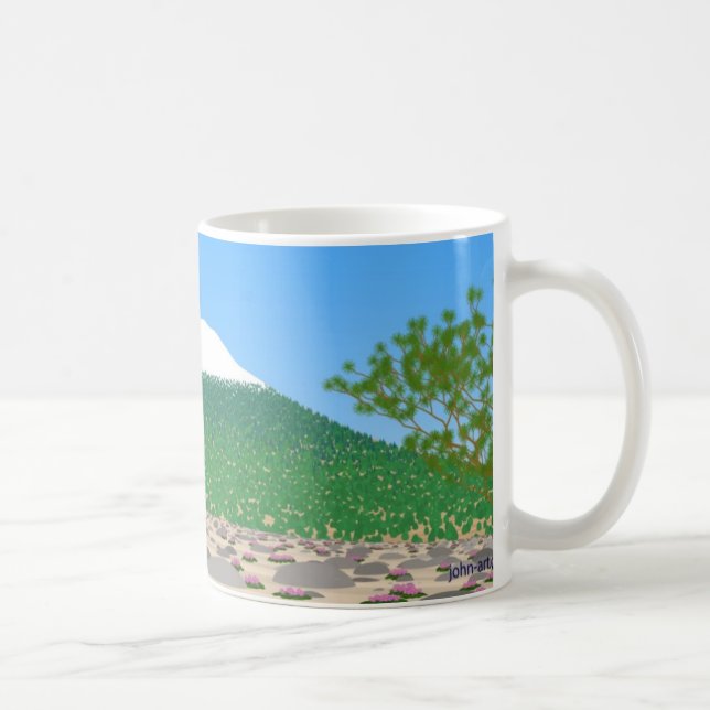 Taza De Café shasta en un día claro (Derecha)