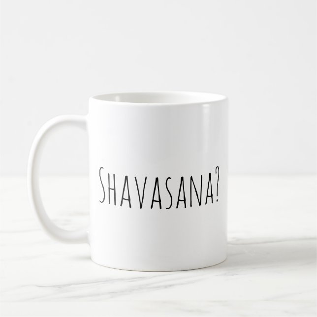 Taza De Café ¿Shavasana? La posada infantil es siempre una opci (Izquierda)