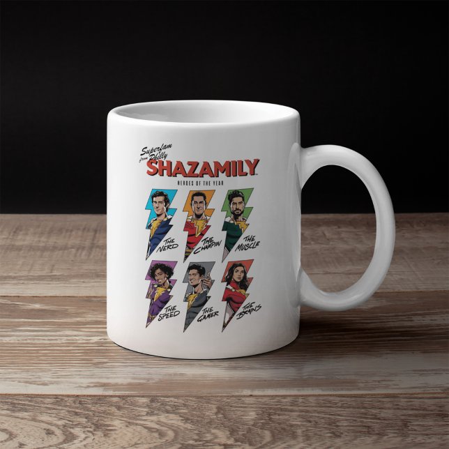 Taza De Café ¡SHAZAM! Furia de los dioses | Pernos de historiet (Subido por el creador)