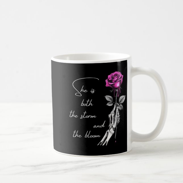 Taza De Café She Is Both The And The Blossoming Gift For Girls  (Derecha)