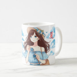 Taza De Café She Smiles in Summer マグカップ