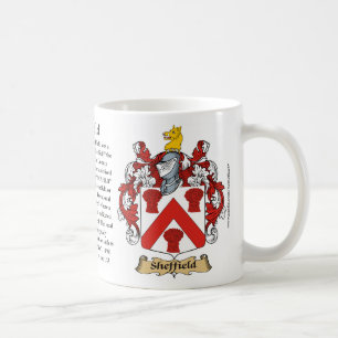 Taza De Café Sheffield, el origen, el significado y el escudo