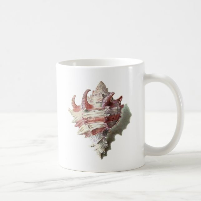 Taza De Café Shell rosado (Derecha)