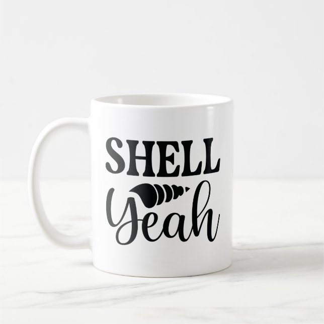 Taza De Café Shell Yeah (Izquierda)