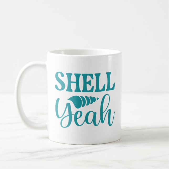 Taza De Café Shell Yeah (Izquierda)