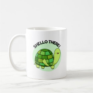 Taza De Café Shello There Funny Tortoise Pun