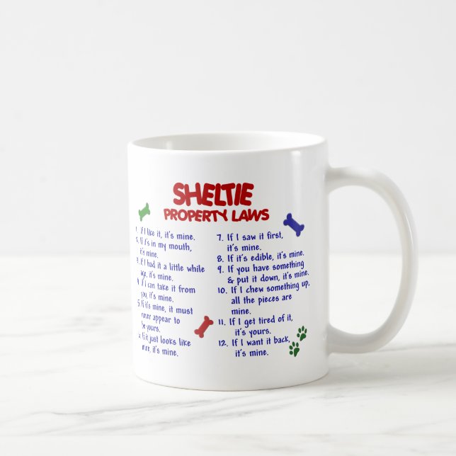 TAZA DE CAFÉ SHELTIE PL2 (Derecha)