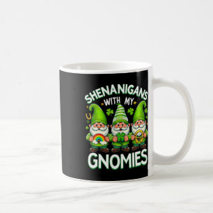 Taza De Café Shenaniganes Con Mis Gnomies St Patricks Day Gnome