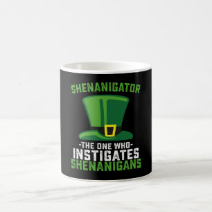 Taza De Café Shenanigator El que instiga a los travesuras