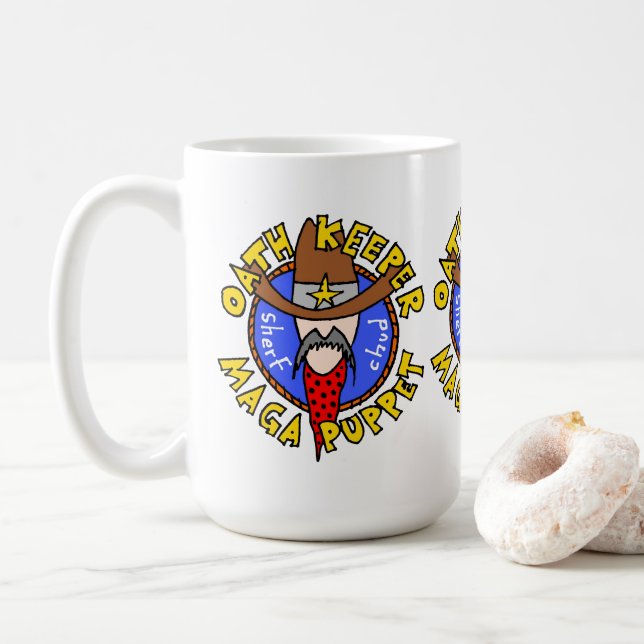Taza De Café Sherf Chud Mug (Con donut)