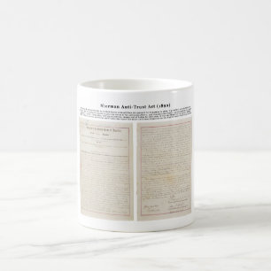 Taza De Café Sherman acto el 2 de julio de 1890 anticompetitivo