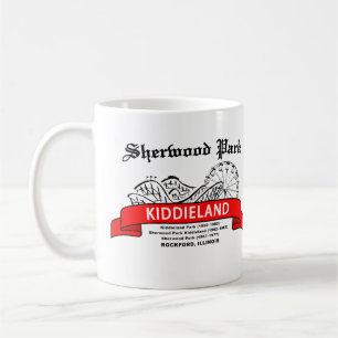 Taza De Café Sherwood Park Kiddieland, Rockford, IL. Diversión