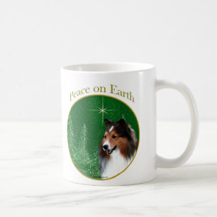 Taza De Café Shetland Sheepdog (Capital de la Paz)