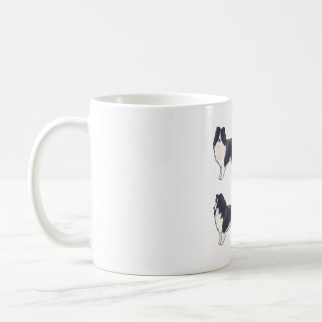 Taza De Café Shetland sheepdog Magic (Izquierda)