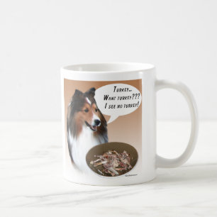 Taza De Café Shetland Sheepdog (sable Turquía)