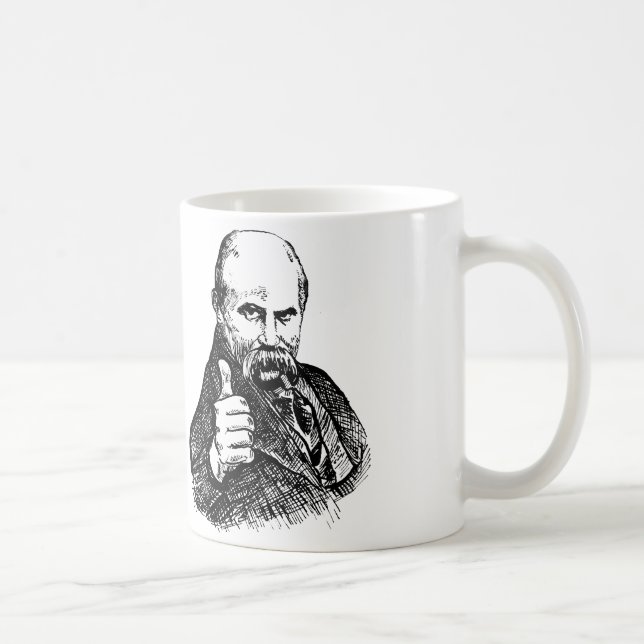 Taza De Café Shevchenko tiene gusto euromaidan (Derecha)