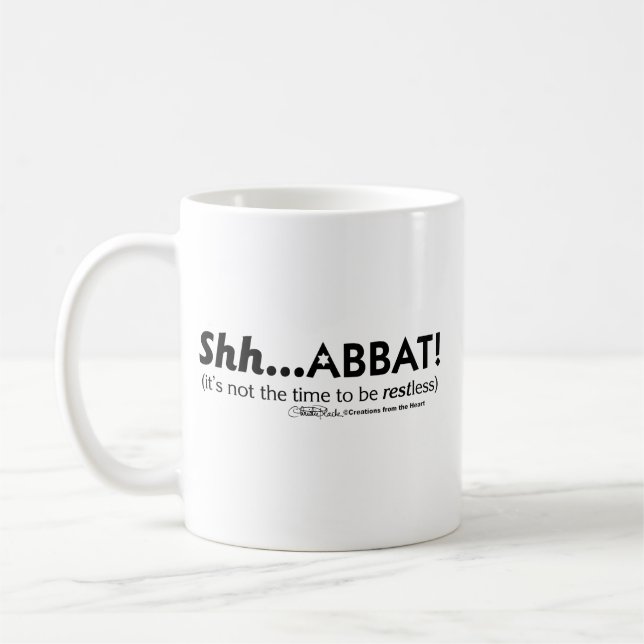Taza De Café Shh...¡abbat! (Izquierda)
