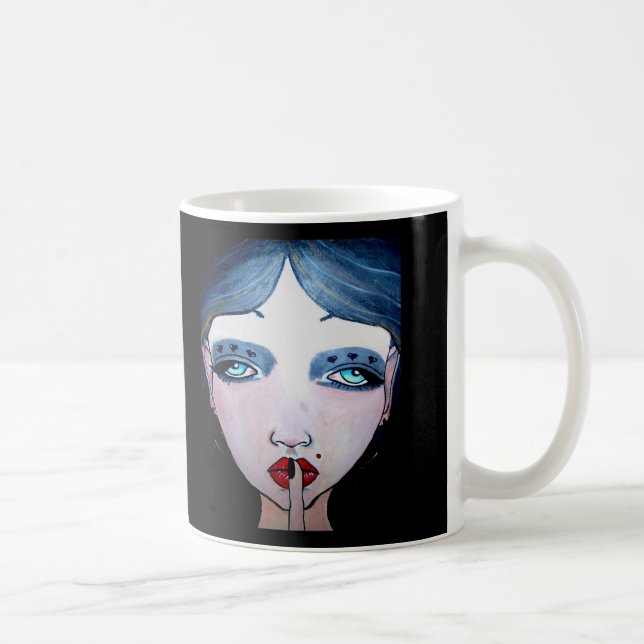 Taza De Café Shh... mugg (Derecha)