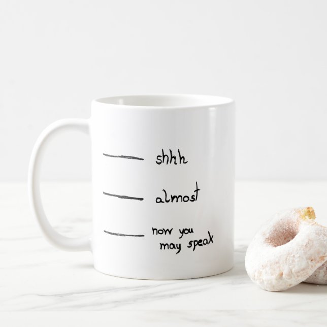 Taza De Café shhh...casi... (Con donut)