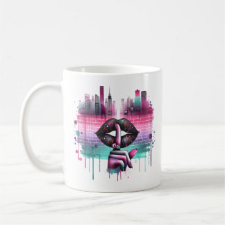 Taza De Café Shhh... La ciudad habla
