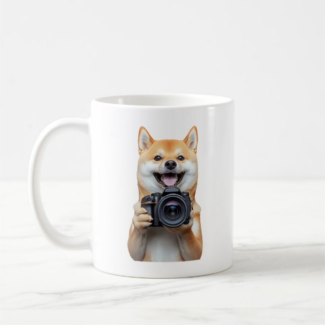 Taza De Café Shiba Inu     (Izquierda)