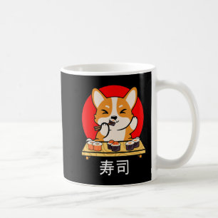 Taza De Café Shiba Inu come sushi Kawaii Neko Gift Anime