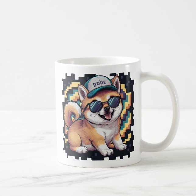 Taza De Café Shiba Inu Cuppy Dog (Derecha)