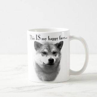 Taza De Café Shiba Inu Happy Face