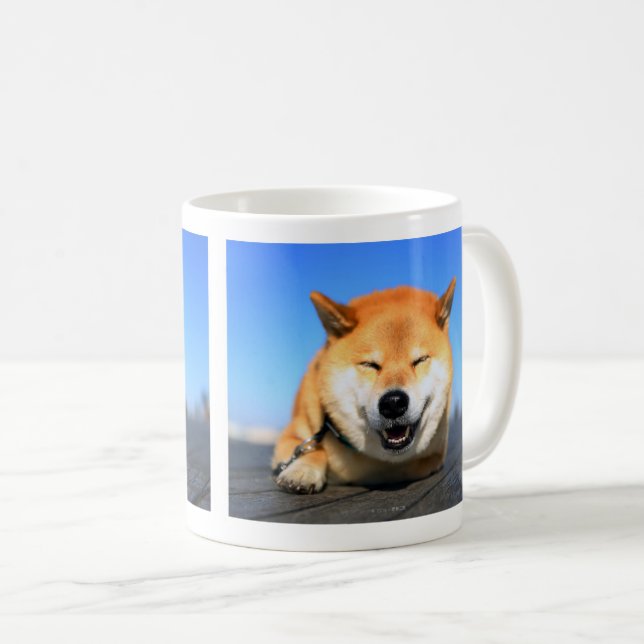 Taza De Café Shiba-inu Maru (Anverso derecho)