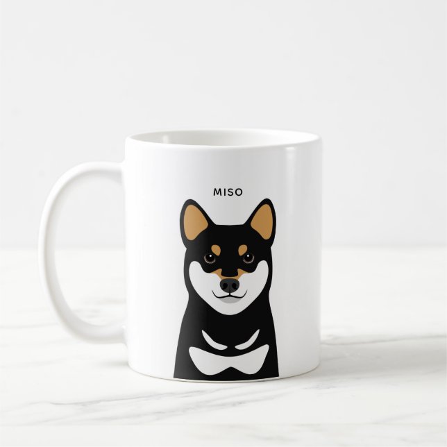 Taza De Café Shiba Inu Mugs (Izquierda)
