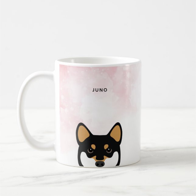 Taza De Café Shiba Inu Mugs (Izquierda)