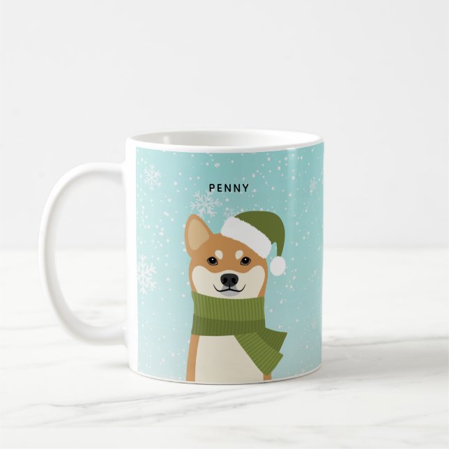 Taza De Café Shiba Inu Mugs (Izquierda)