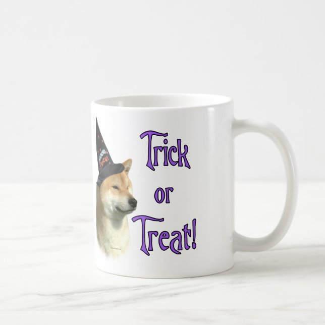 Taza De Café Shiba Inu Trick (Derecha)