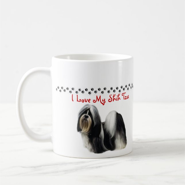Taza De Café Shih Tzu (Izquierda)