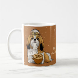 Taza De Café Shih Tzu Dog Caramel Coffee Mug