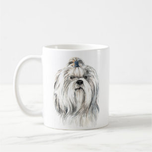 Taza De Café Shih Tzu personalizado