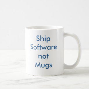 Taza De Café ShipSoftwarenotMugs