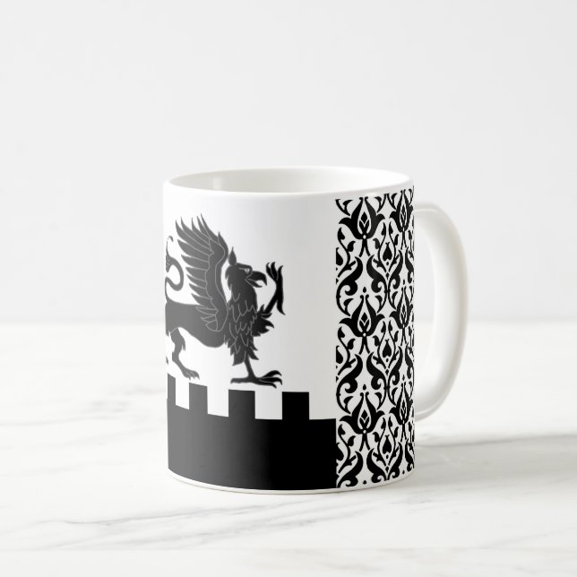 Taza De Café Shire of Windkeep Populace Badge Coffee Mug (Anverso derecho)