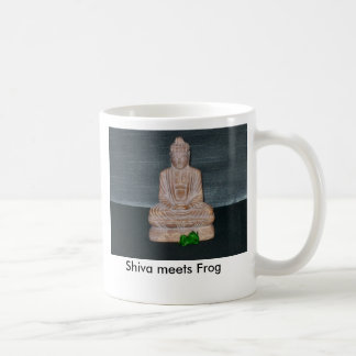 Taza De Café Shiva resuelve la rana
