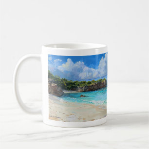 Taza De Café Shoal Beach, Anguila Coffee Mug