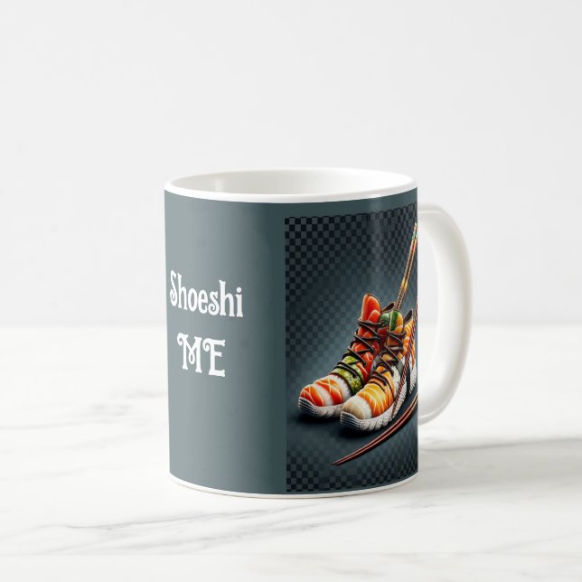 Taza De Café Shoeshi ME - Esneaker único de sushi (Anverso derecho)