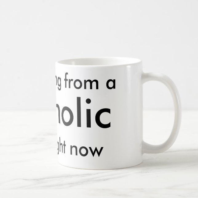 Taza De Café Shopaholic (Derecha)