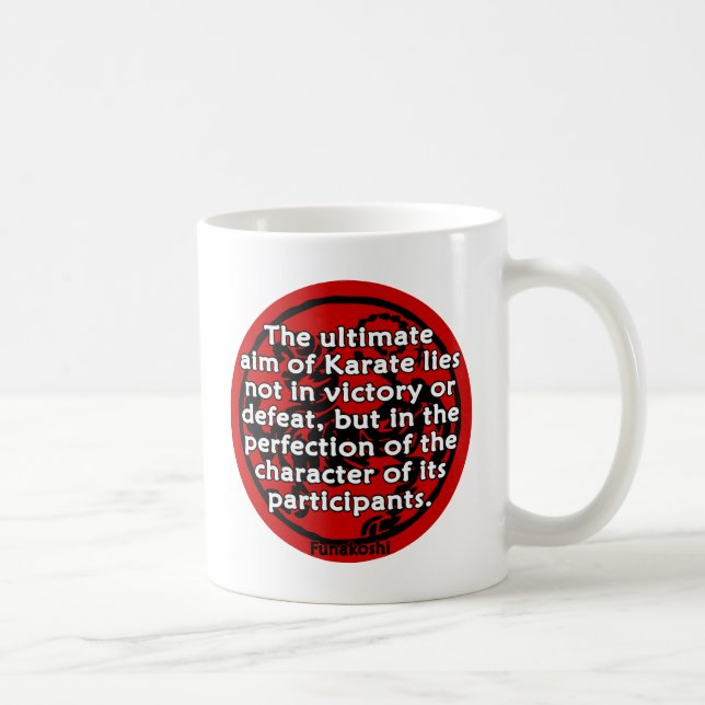 Taza De Café Shotokan - el último objetivo (Derecha)
