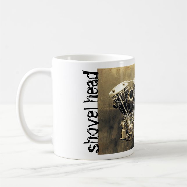 Taza De Café Shovelhead clásico (Izquierda)