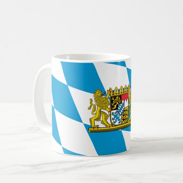 Taza De Café Show off your colors - Bayern/Bavaria (Anverso izquierdo)