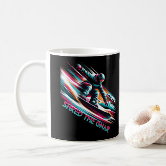 Taza De Café Shred the Gnar Snowboard