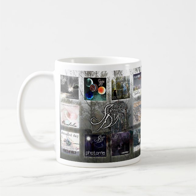 Taza De Café Shrouded Day album mug (Izquierda)